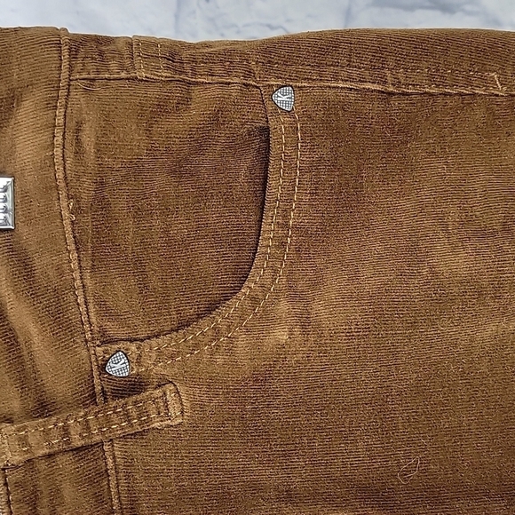 KUT FROM THE KLOTH Fab AB Skinny Diana Brown‎ Corduroy Jeans Size 8 - Picture 4 of 10